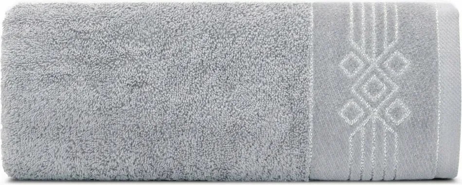 Kamela törölköző 50x90 ezüst frottír 520g/m2