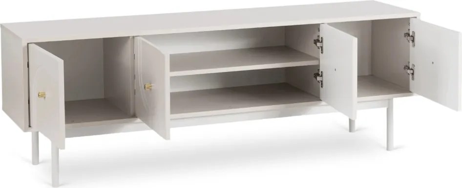 TV-szekrény 155 cm, kasmír MARLEN