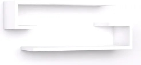 KÉSZLET 2x Fali polc ELDO fehér