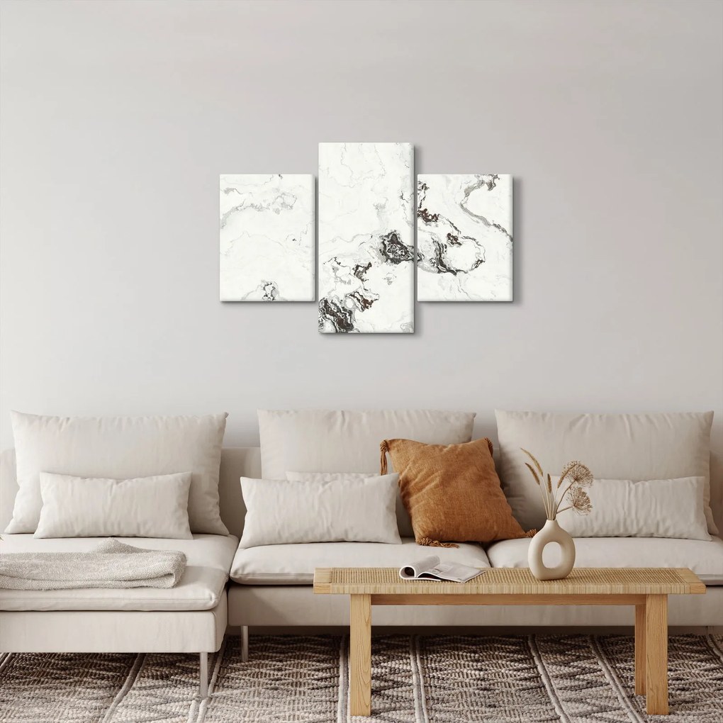 Kép - Fehér márvány (90x60 cm)