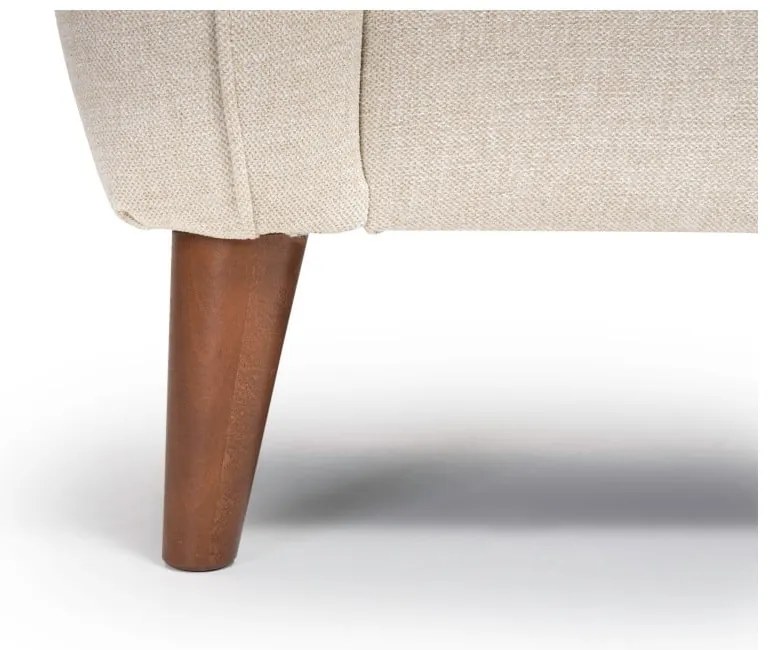 Paris bézs sarokkanapé, bal oldali - Scandic