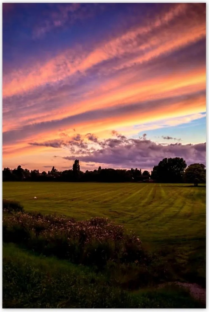 Poszterek 80x120 Naplementekor az égbolt