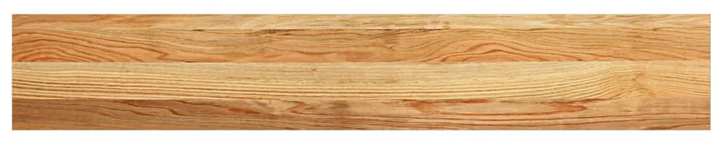 ablakpárkányok 2 db világosbarna 120x20x2 cm tömör fa tölgyfa