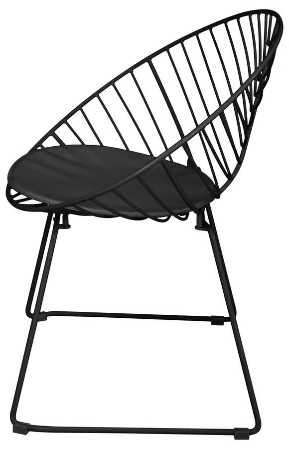 Coco 2 db fekete kerti szék - Bonami Selection