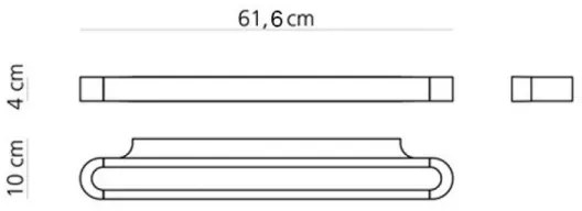 Artemide AR 1913040A - LED Fali lámpa TALO 60 1xLED/25W/230V