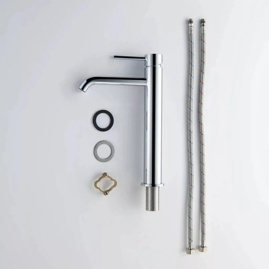 AREZZO design ASTRO magasított mosdócsaptelep, króm