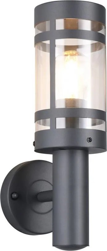 TRIO R21716142 PALOMA Modern Kültéri Fali Lámpa Antracit E27 IP44