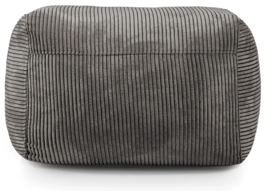 Barna kordbársony babzsákfotel Plus 70 Lounge – SLOWDOWN