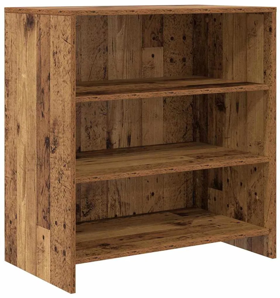 Oldalszekrények 2 pcs Régi fa 70 x 41 x 75 cm Faanyag