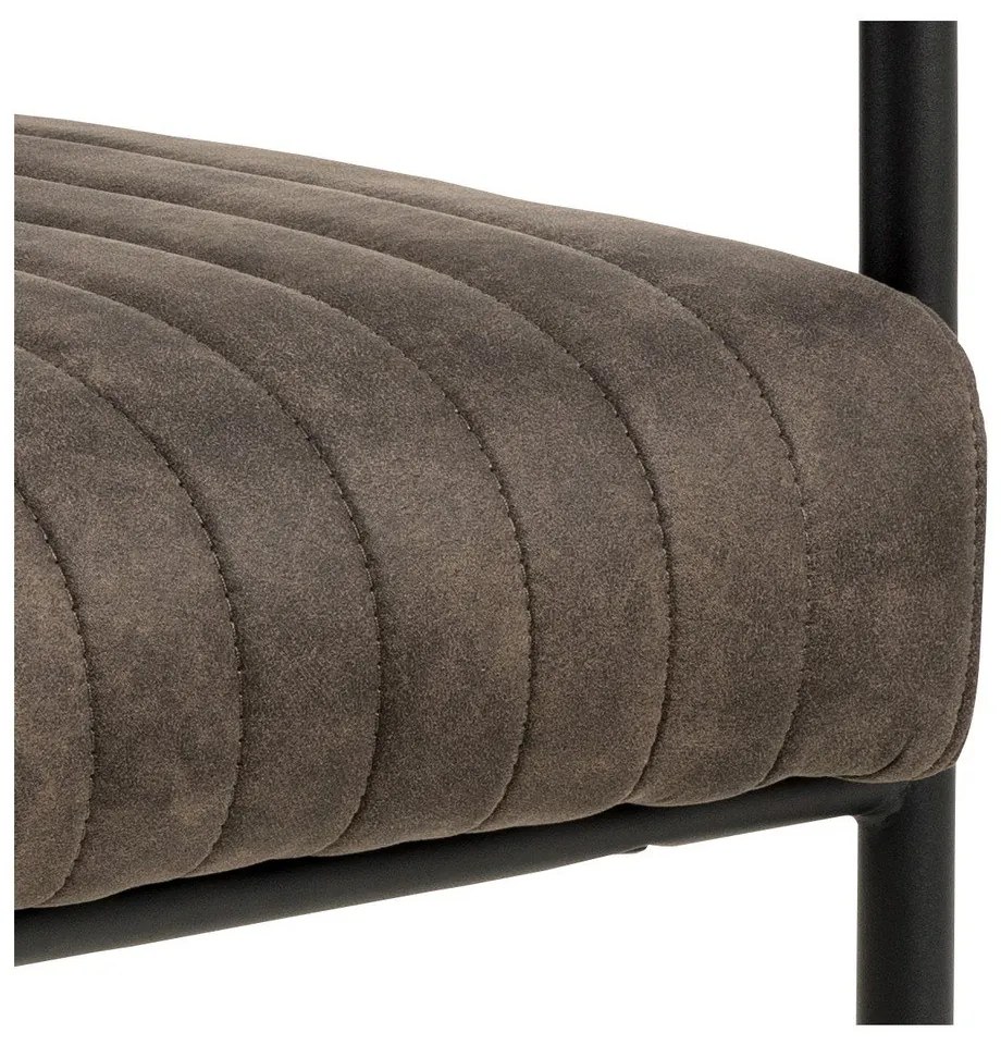 Sötétszürke étkezőszék szett 2 db-os Adele – Actona