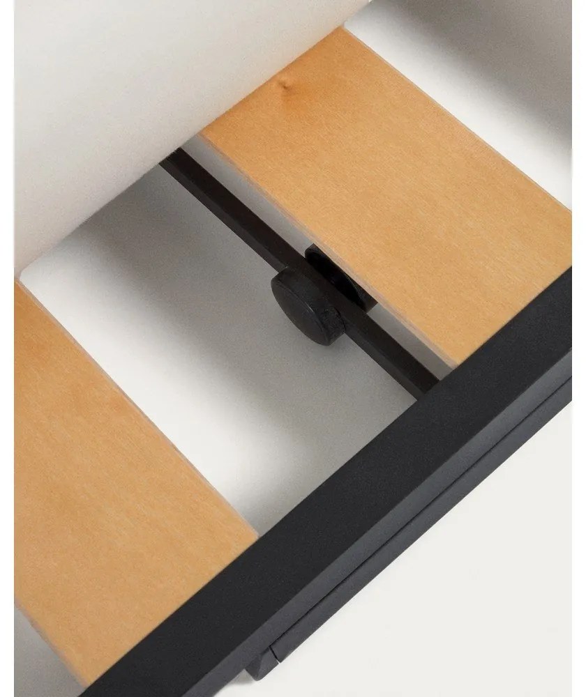 Szürkésbézs kinyitható kanapé 210 cm Tanit – Kave Home