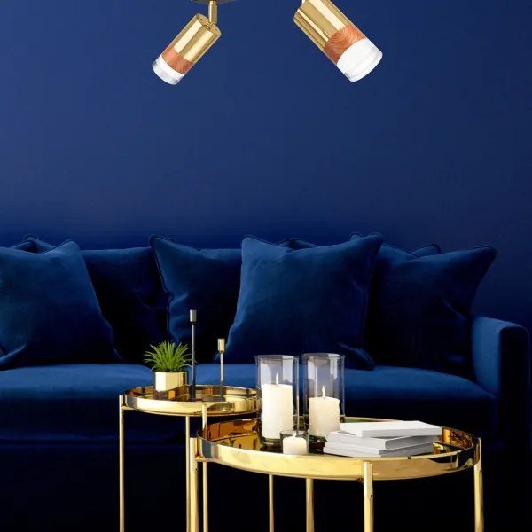 Spotlámpa AURORA 2xGU10/10W/230V