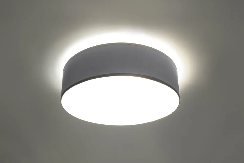 SOLLUX SL-0122 ARENA Ernyős Mennyezeti Lámpa Szürke E27 IP20