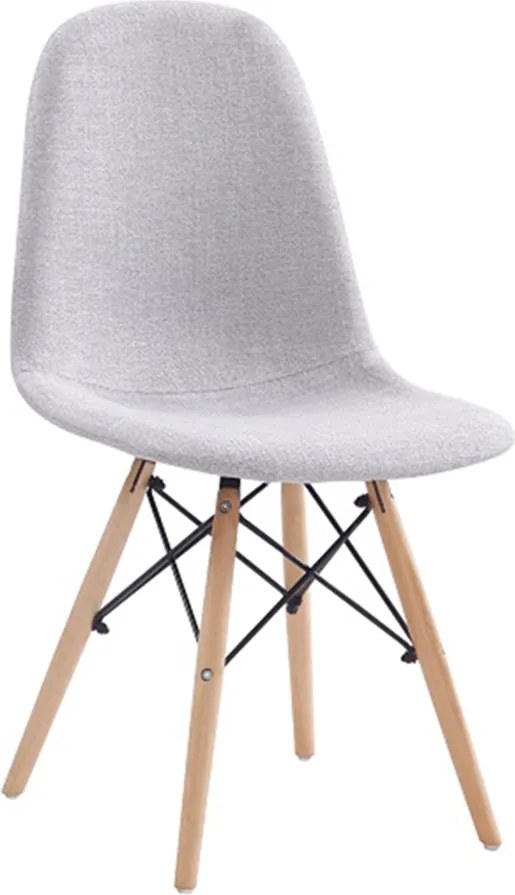 Étkezőszék, világos szürke, DARELA NEW