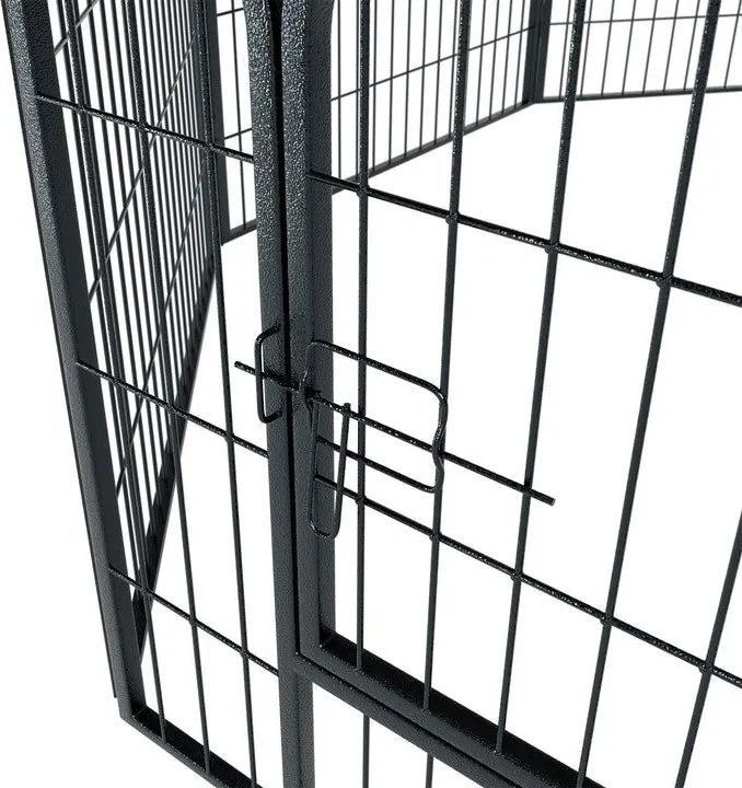 Fém kutyaketrec  kisállatoknak 80 x 60 cm