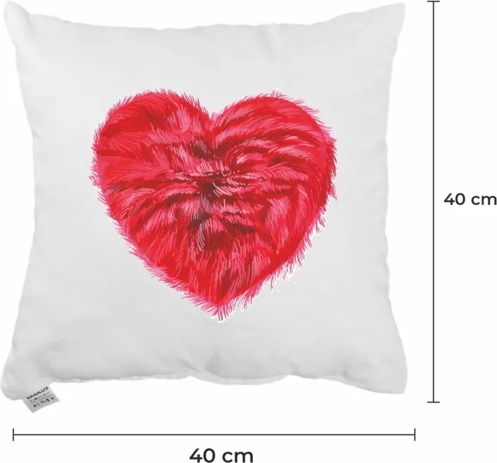 EMI Fluffy díszpárna 40x40 cm