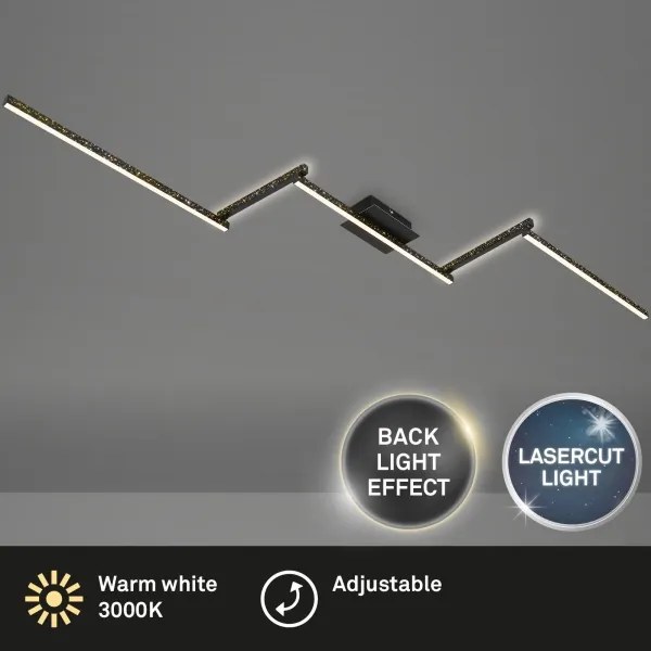 Brilo - LED Felületre szerelhető csillár REY 5xLED/4,8W/230V