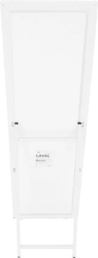 Álló tükor, fehér, LAVAL