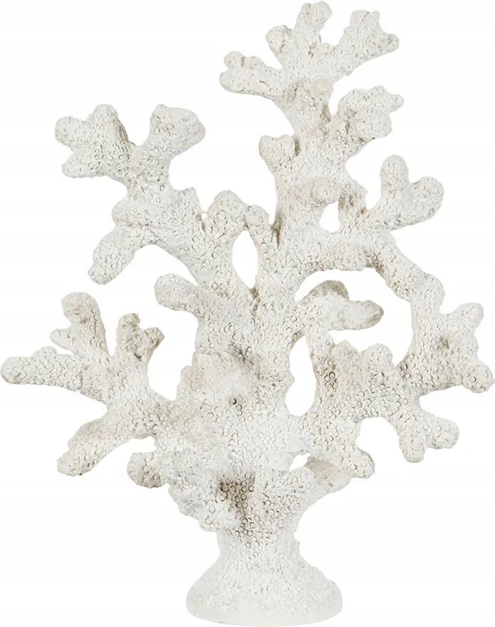 Korallzátony Figura fehér dekoratív dekoráció otthoni nappali dekoráció