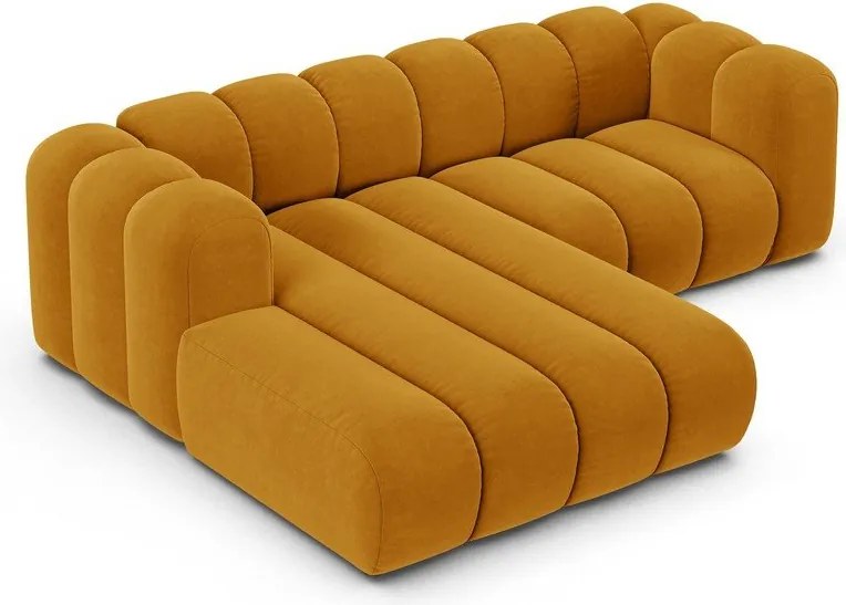 Sárga sarokkanapé (bal oldali) Lupine – Micadoni Home