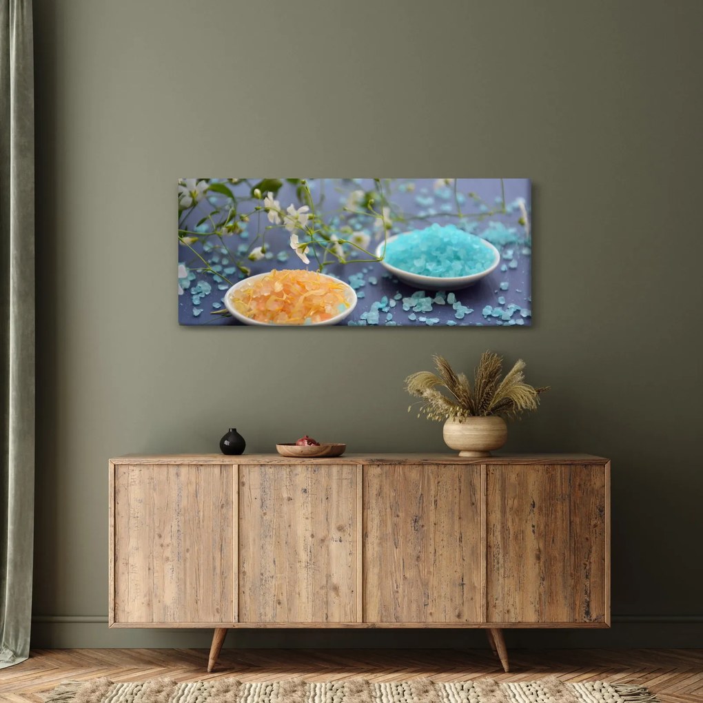 Színes tengeri só képe (120x50 cm)