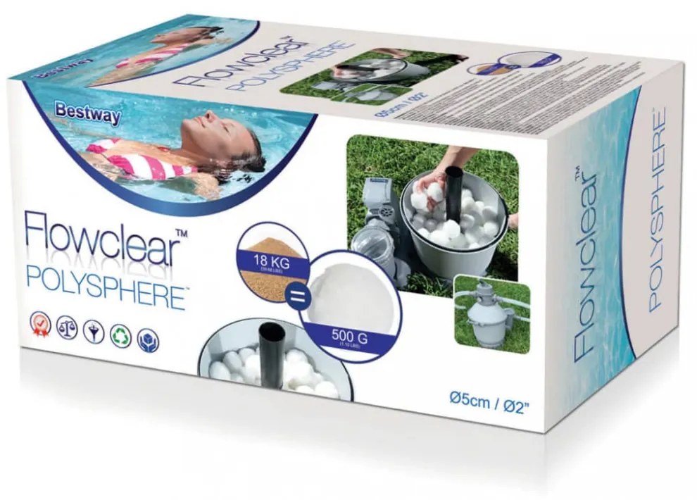 Bestway Flowclear Polysphere 58475 szűrőgolyók 500 g