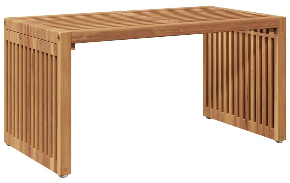Kerti Oldalasztal 70x37,5x35,5 cm Tömör Tikk
