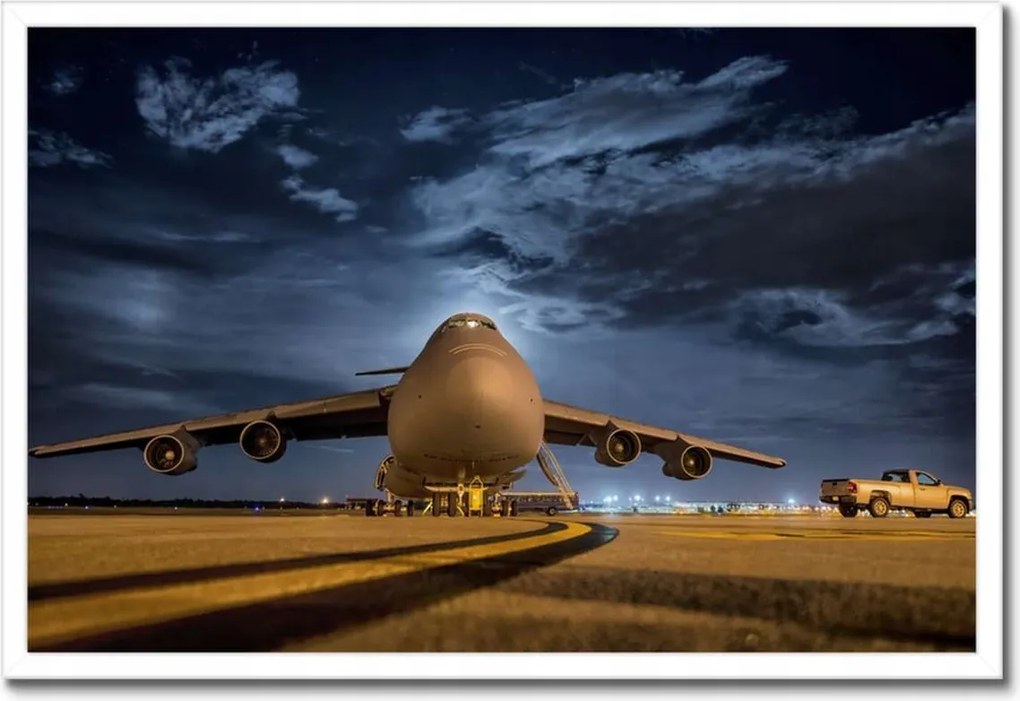 Poszterek keretben 60x40 Nagy repülőgép