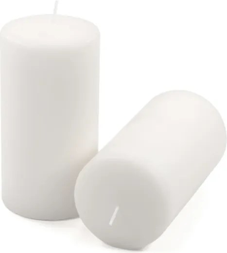 Oszlopgyerta készlet 2 db magasság 15 cm Ø 7,5 cm fehér