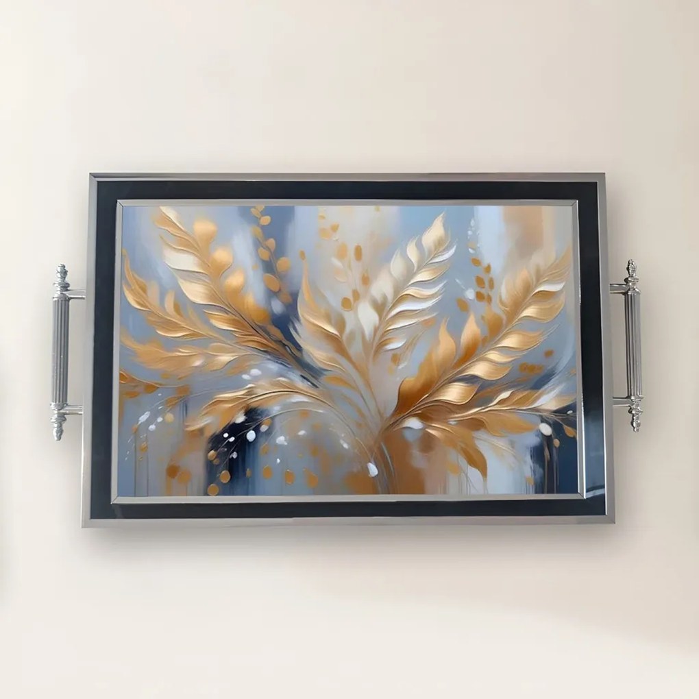 Üveg tálca, 38×24 cm – TPG9926