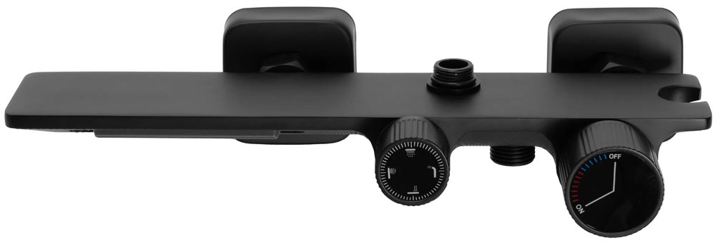 Zuhanyszett REA HELIX Black