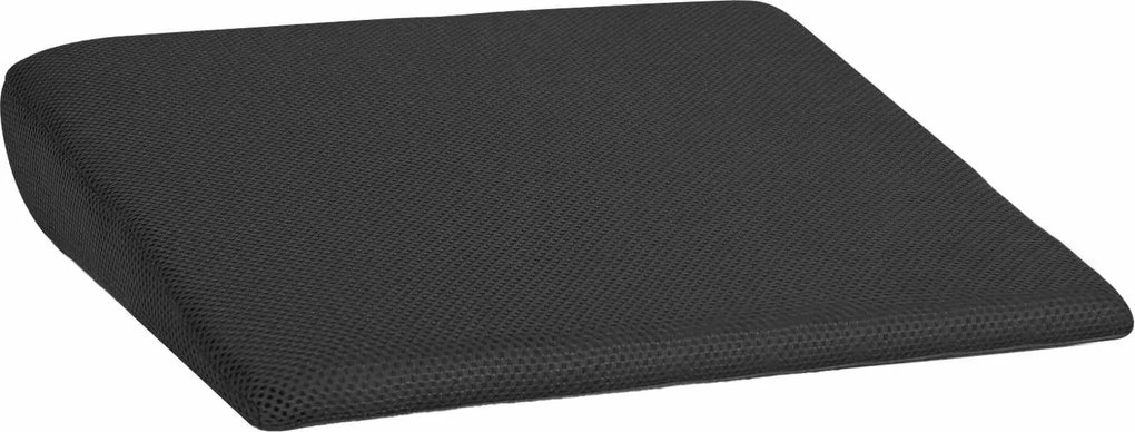 vidaXL Ülőpárna Fekete 39 x 38 x 8,5 cm PU hab