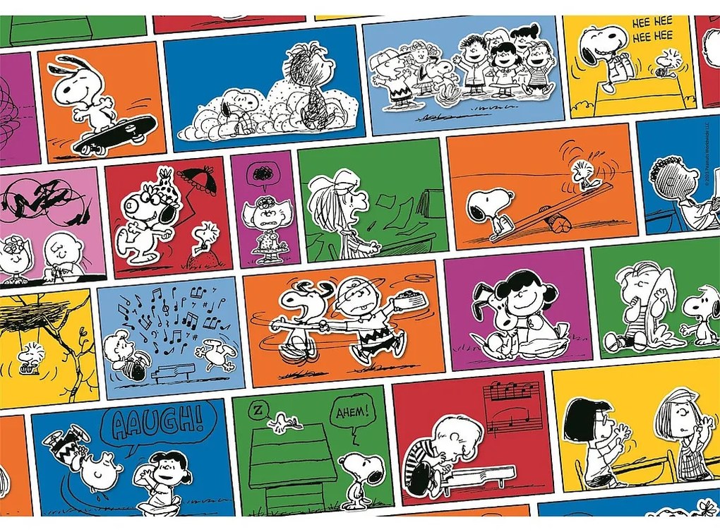 Snoopy Comic 1000 db-os Compact puzzle Clementoni