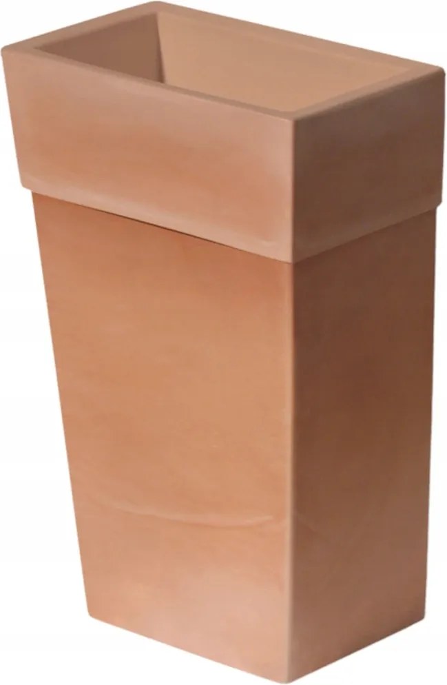 Bama Satellite virágcserép, terrakotta színű