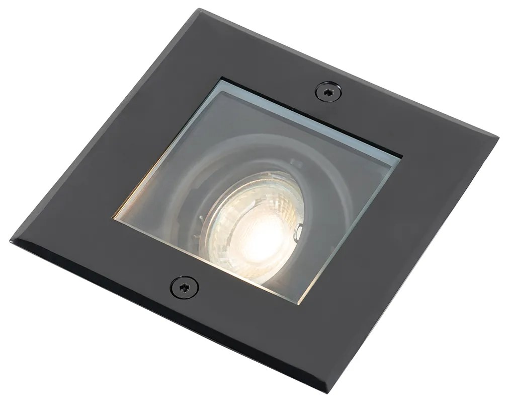 Modern fekete talajszpot állítható IP65 - Oneon