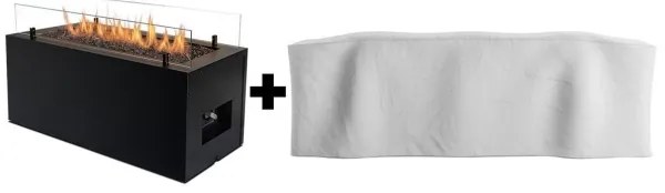 Planika Rio GAS - Kültéri gáz kandalló 41,4x69,8 cm 10kW