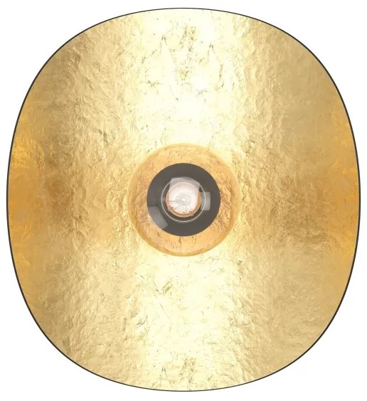 Eglo 390394 - Fali lámpa SACEDA 1xE27/40W/230V fekete/arany