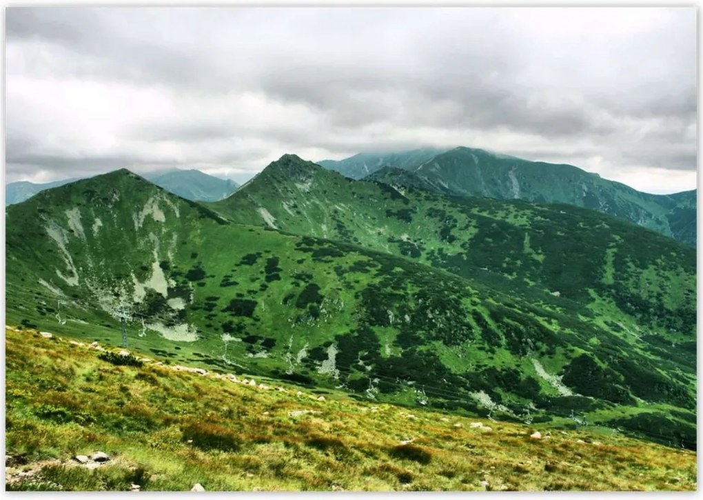 Poszterek 100x70 Tátra Lengyel hegyek Kilátás