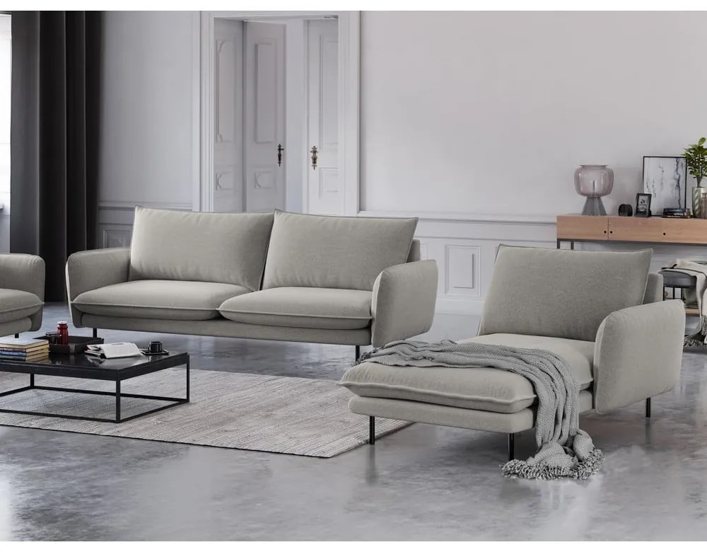 Vienna világosszürke heverő, jobb oldali - Cosmopolitan Design