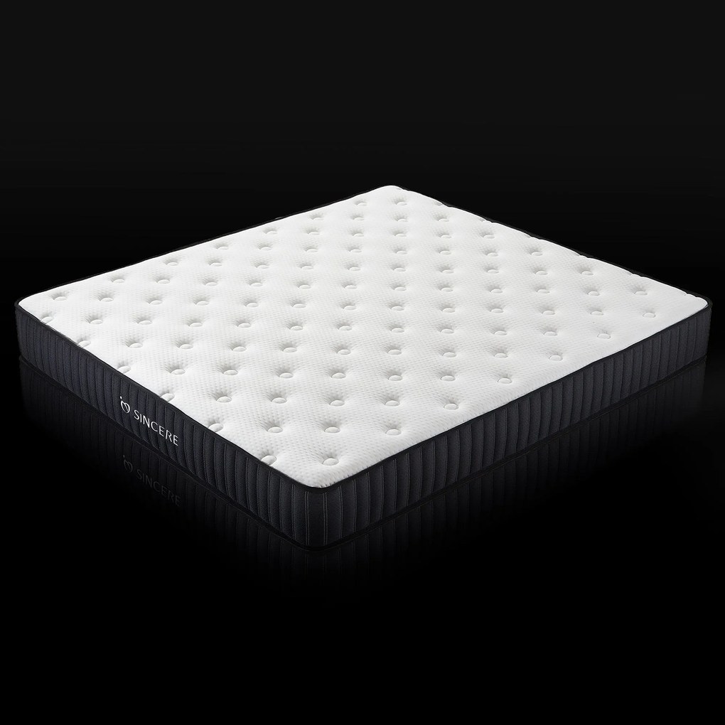Comfort Line 23 cm Kétoldalas antiallergén táskarugós matrac ,steppelt huzattal  H4 kemény matrac | Sincere 140x200