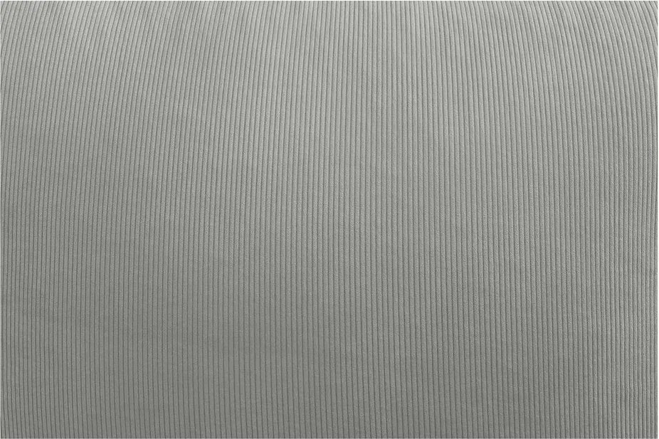 Világosszürke kordbársony babzsákfotel Lilibet – Bobochic Paris