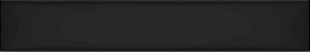 vidaXL Fali Fejtámla 12 pcs Fekete 90 x 15 cm szövet