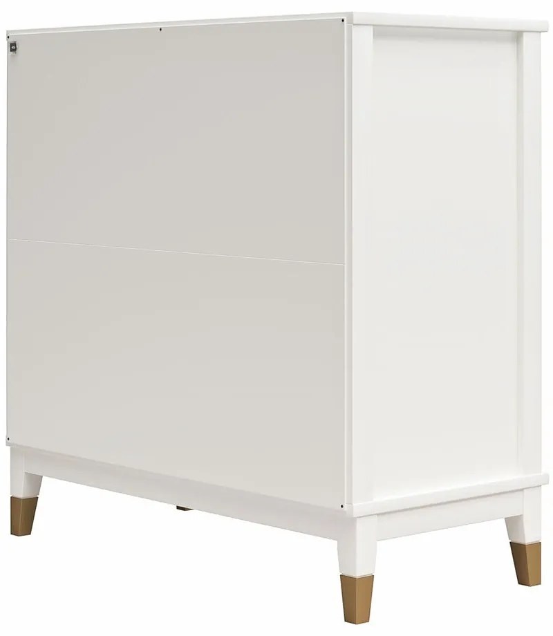 Fehér szekrény 84x84 cm Westerleigh – CosmoLiving by Cosmopolitan