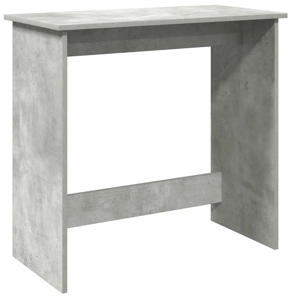 betonszürke forgácslap íróasztal 80 x 40 x 75 cm