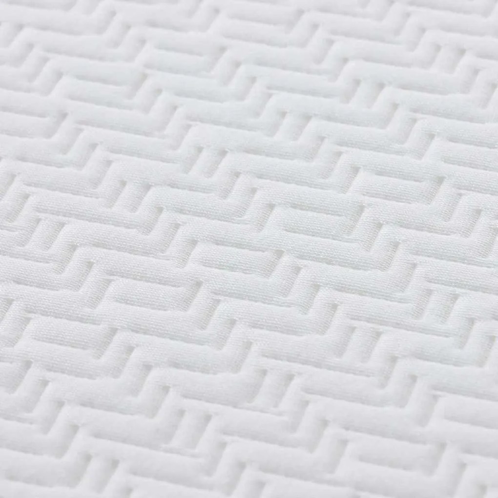 Matrac Fehér és Szürke 100 x 200 cm Memóriahab