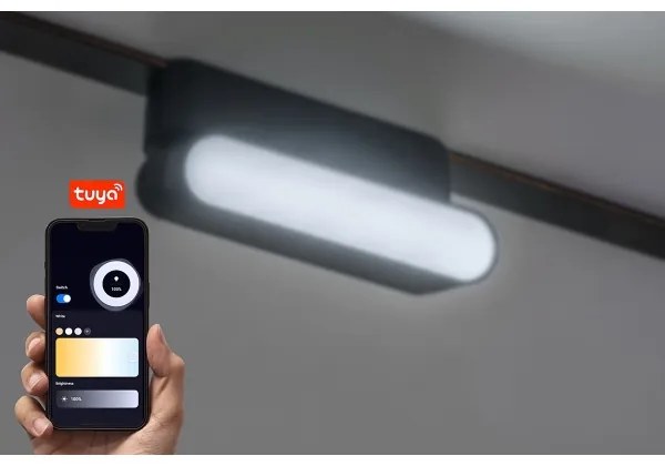 Rabalux 70127-LED Dimmelhető mennyezeti lámpa 1 fázisú sínrendszerhez LiTrack 4W/24V 11,5 cm