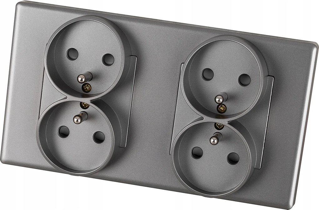 Dupla aljzat Szürke Dupla keret és 2 x Miuun Leo aljzat szett