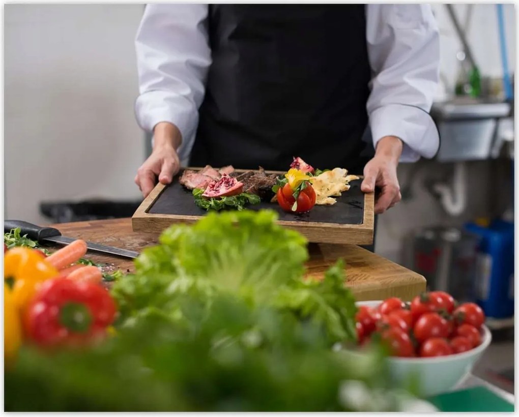 Poszterek 50x40 Tányér beefsteak