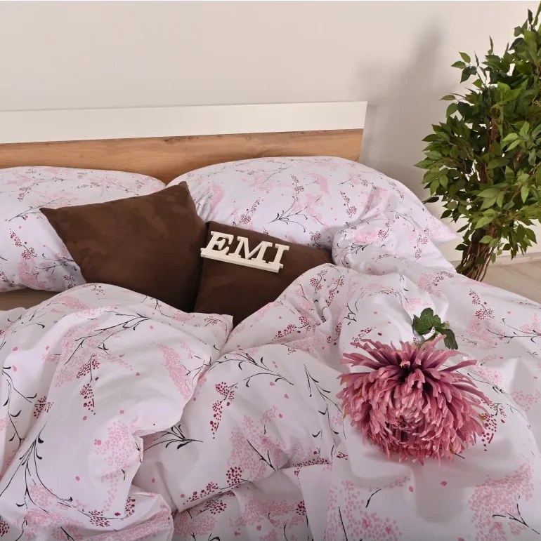 EMI Sakura pamut ágyneműhuzat, A standard egyszemélyes ágy szett tartalma: 1x 140x200 + 1x 70x90