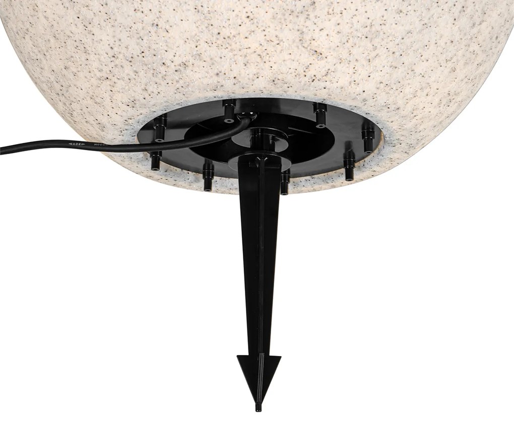 Okos kültéri lámpa szürke 45 cm IP65 LED-del - Nura